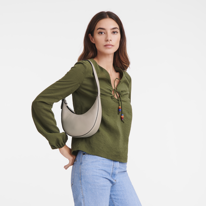 Roseau Essential S Hobo bag , Clay - Leather  - View 2 of  4