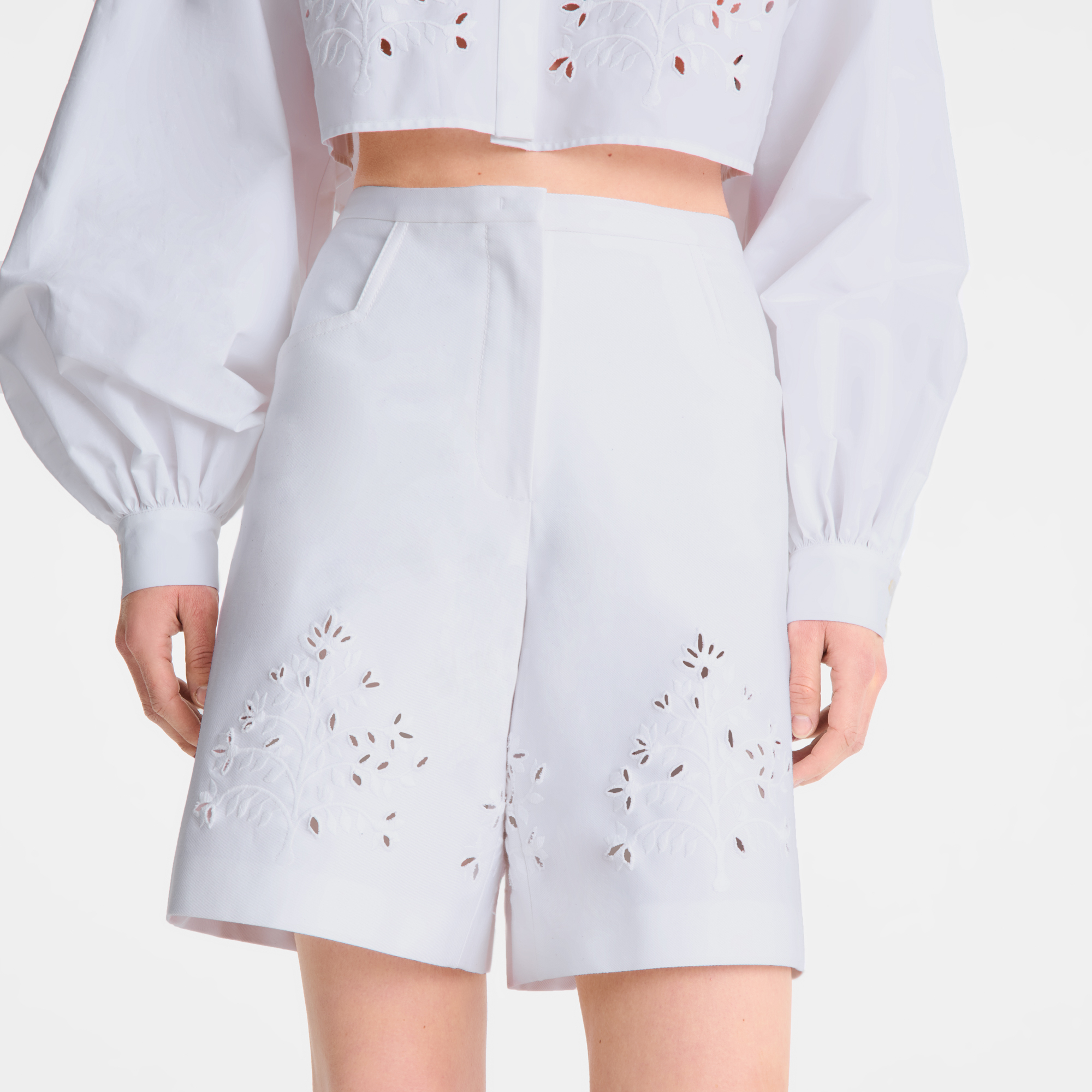 Bermuda shorts, White - View 4 of
5 - zoom in null Bermuda shorts, White