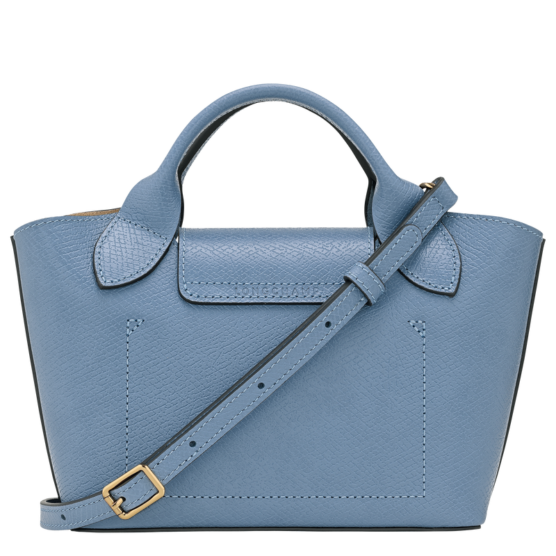 &Eacute;pure XS Tote bag , Slate - Leather  - View 4 of  6