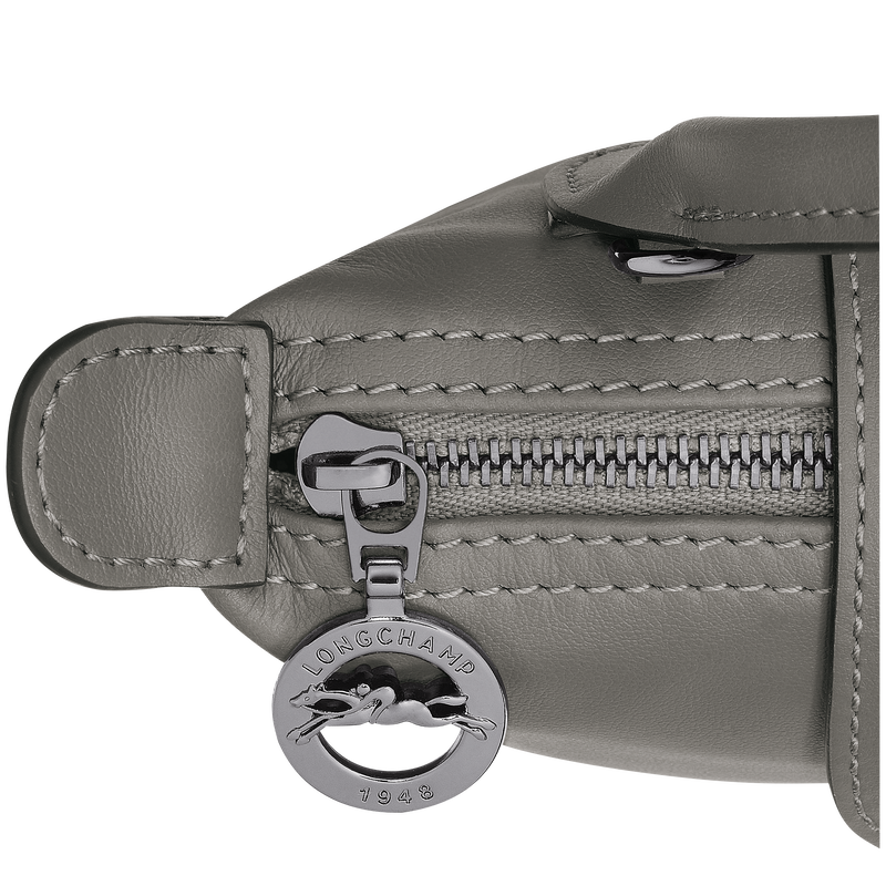 Le Pliage Xtra XS Pouch , Turtledove - Leather  - View 6 of  6