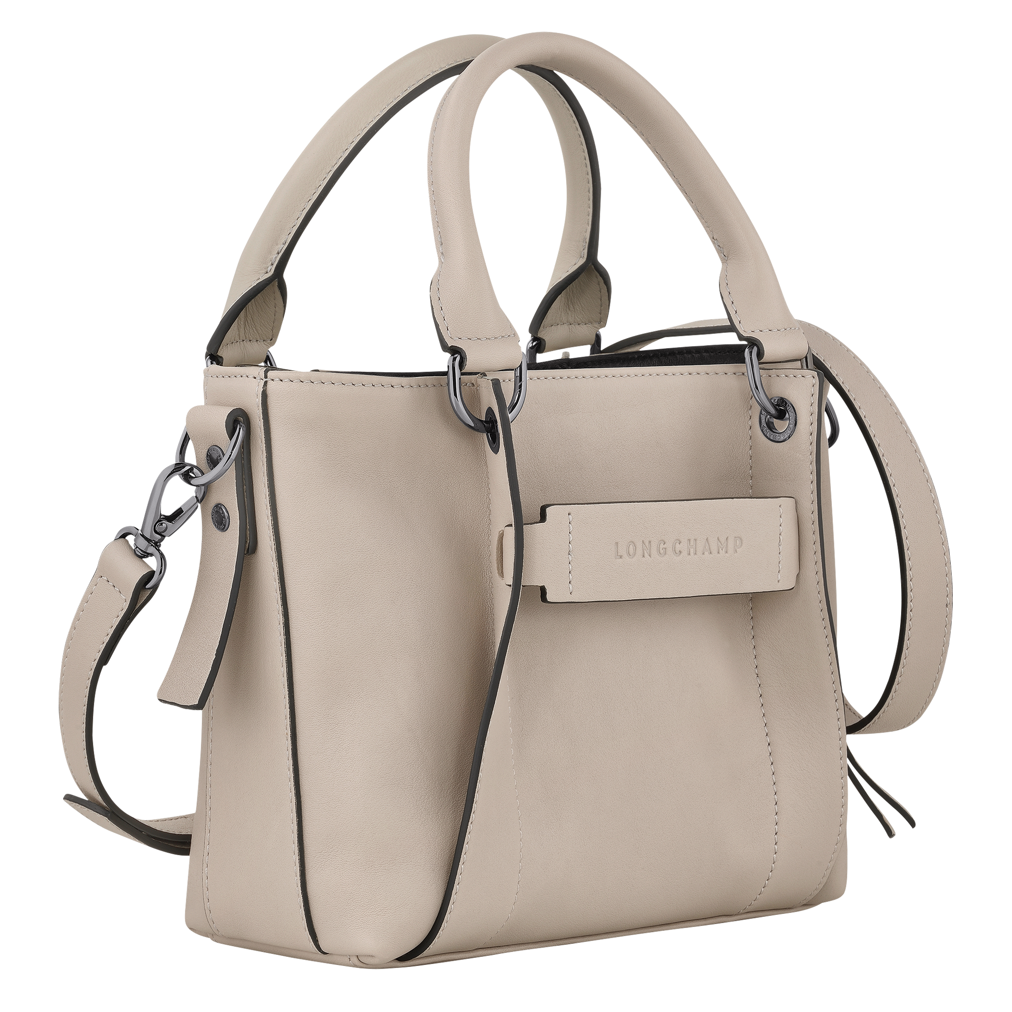 Handbag S, Clay - View 3 of
5 - zoom in Longchamp 3D Handbag S, Clay