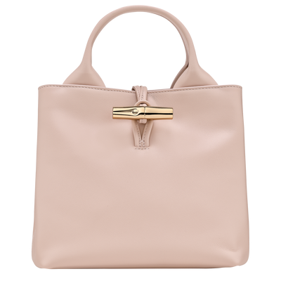 Le Roseau S Handbag , Petal Pink - Leather