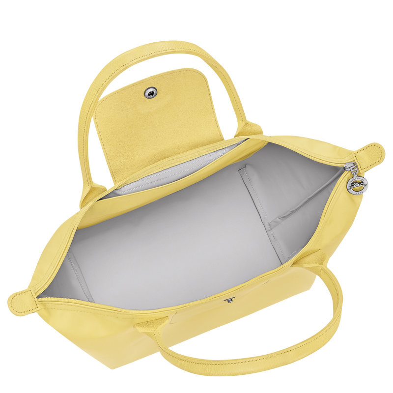 Le Pliage One XL Tote bag , Lime - Canvas  - View 4 of  6