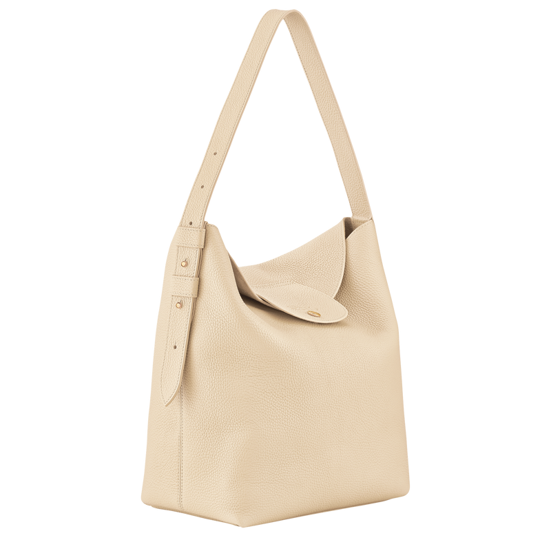 Le Cadence M Shoulder bag , Vanilla - Leather  - View 2 of  5
