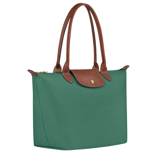 Le Pliage Original M Tote bag , Sage - Recycled canvas - View 3 of  5