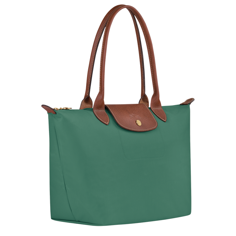 Le Pliage Original M Tote bag , Sage - Recycled canvas  - View 3 of  5