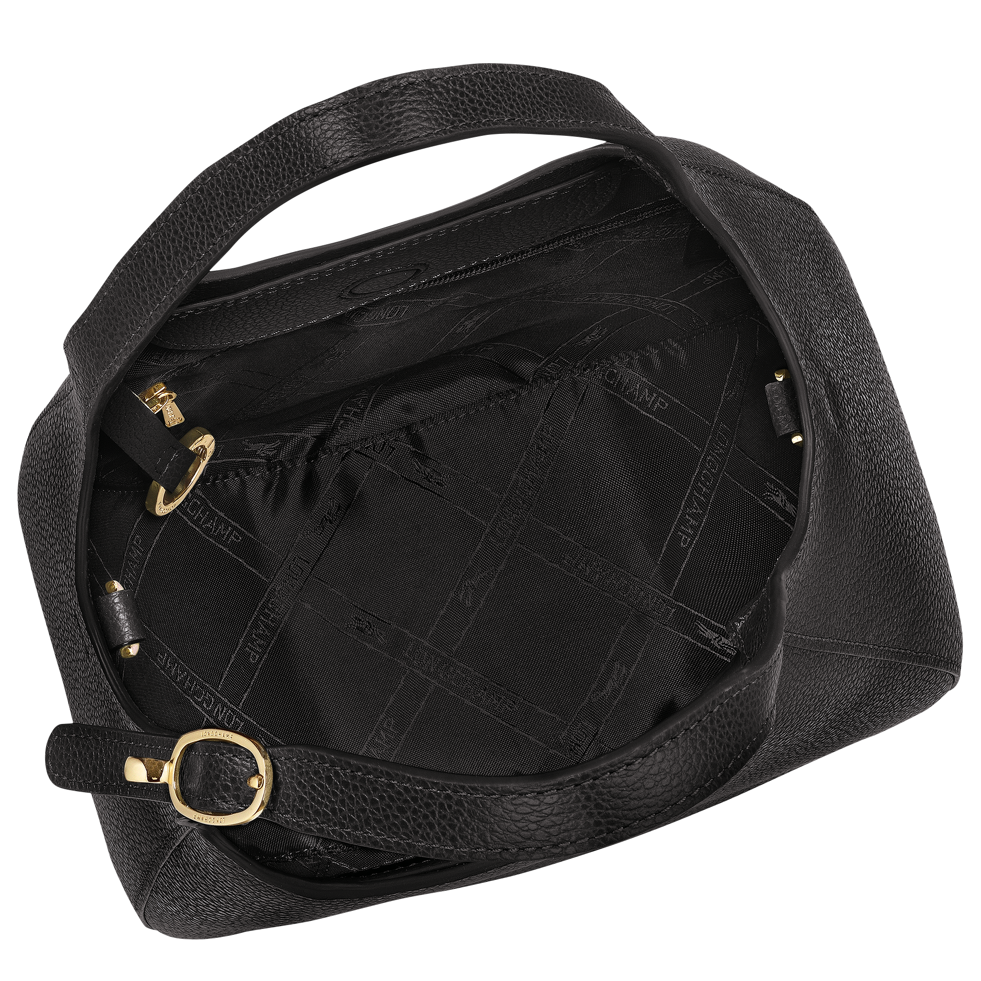 Le Foulonn&eacute; Handbag S, Black