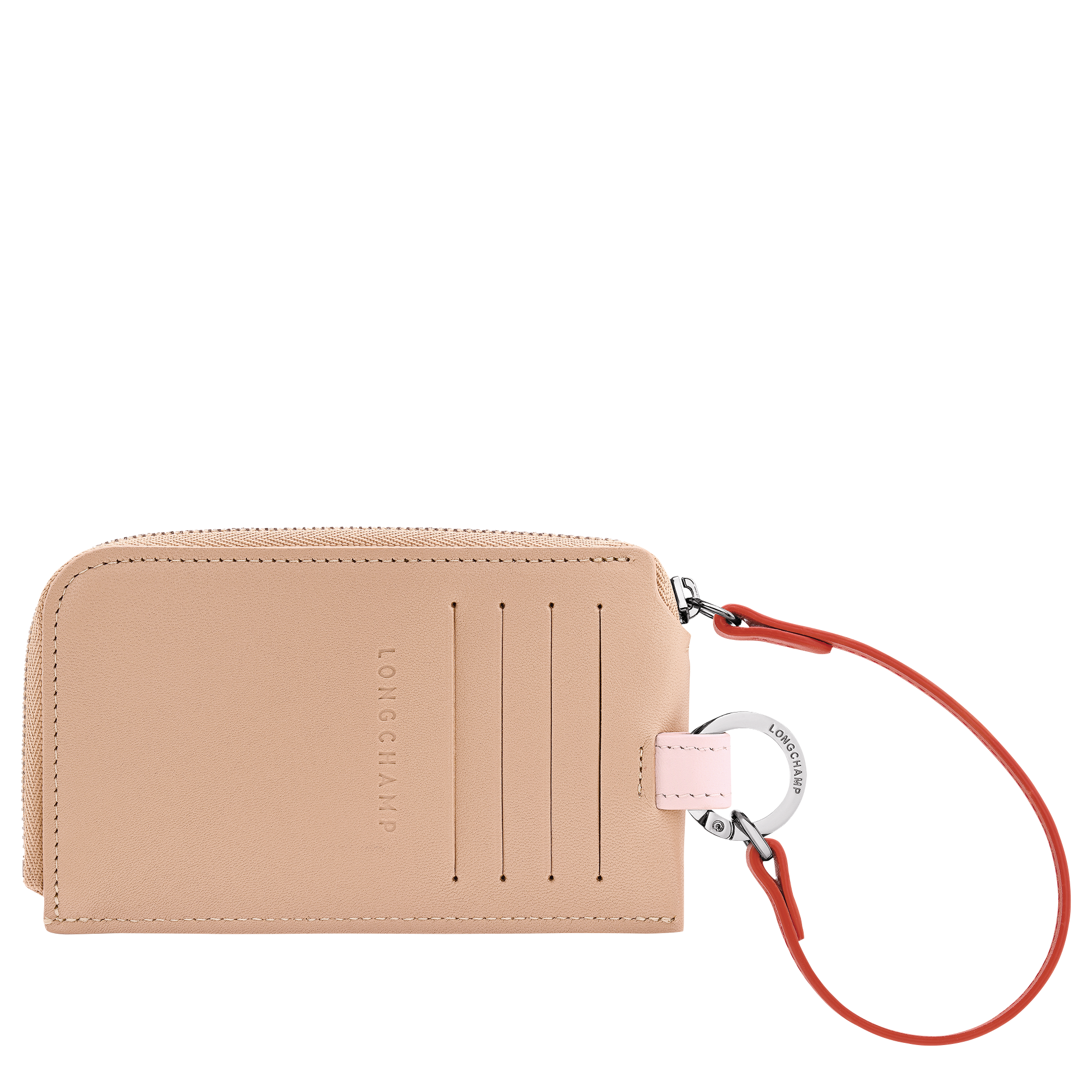 Le Pliage Collection Card holder, Beige