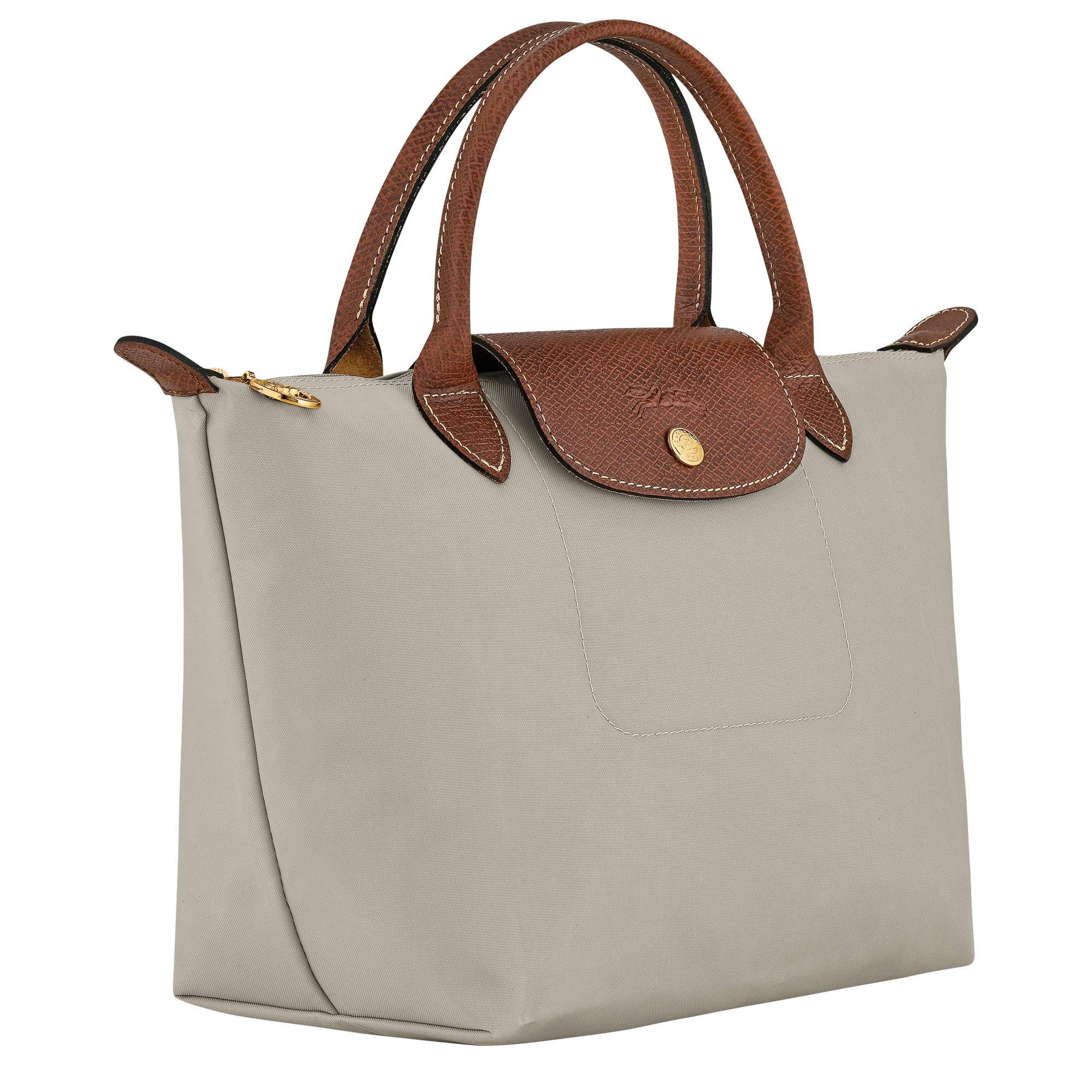 Le Pliage Original Handbag S, Pebble