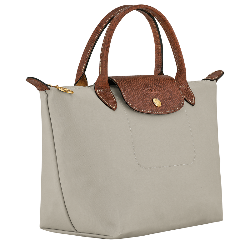 Le Pliage Original S Handbag , Pebble - Recycled canvas  - View 3 of  7
