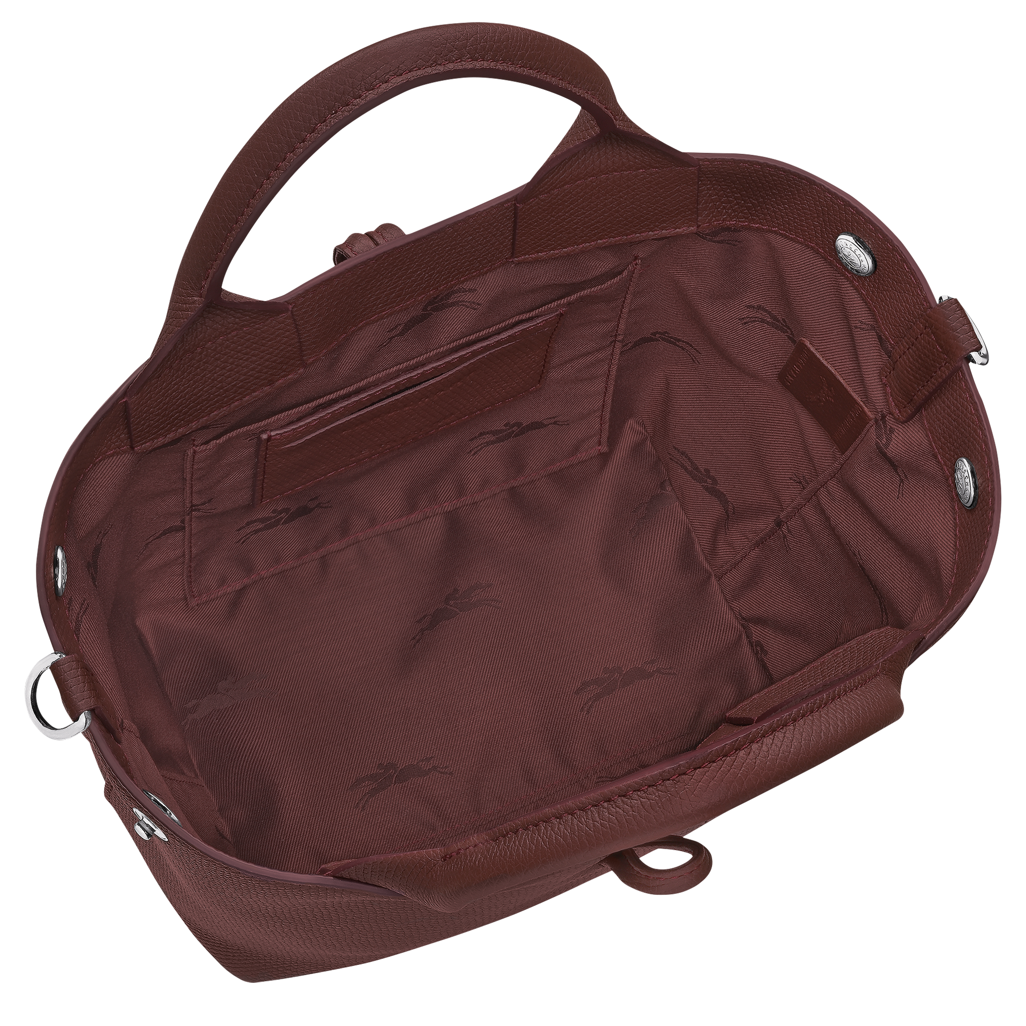Le Roseau Handbag S, Burgundy