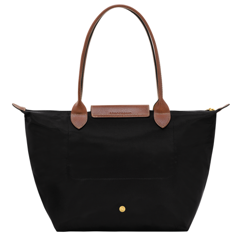 Le Pliage Original M Tote bag , Black - Recycled canvas - View 4 of  6