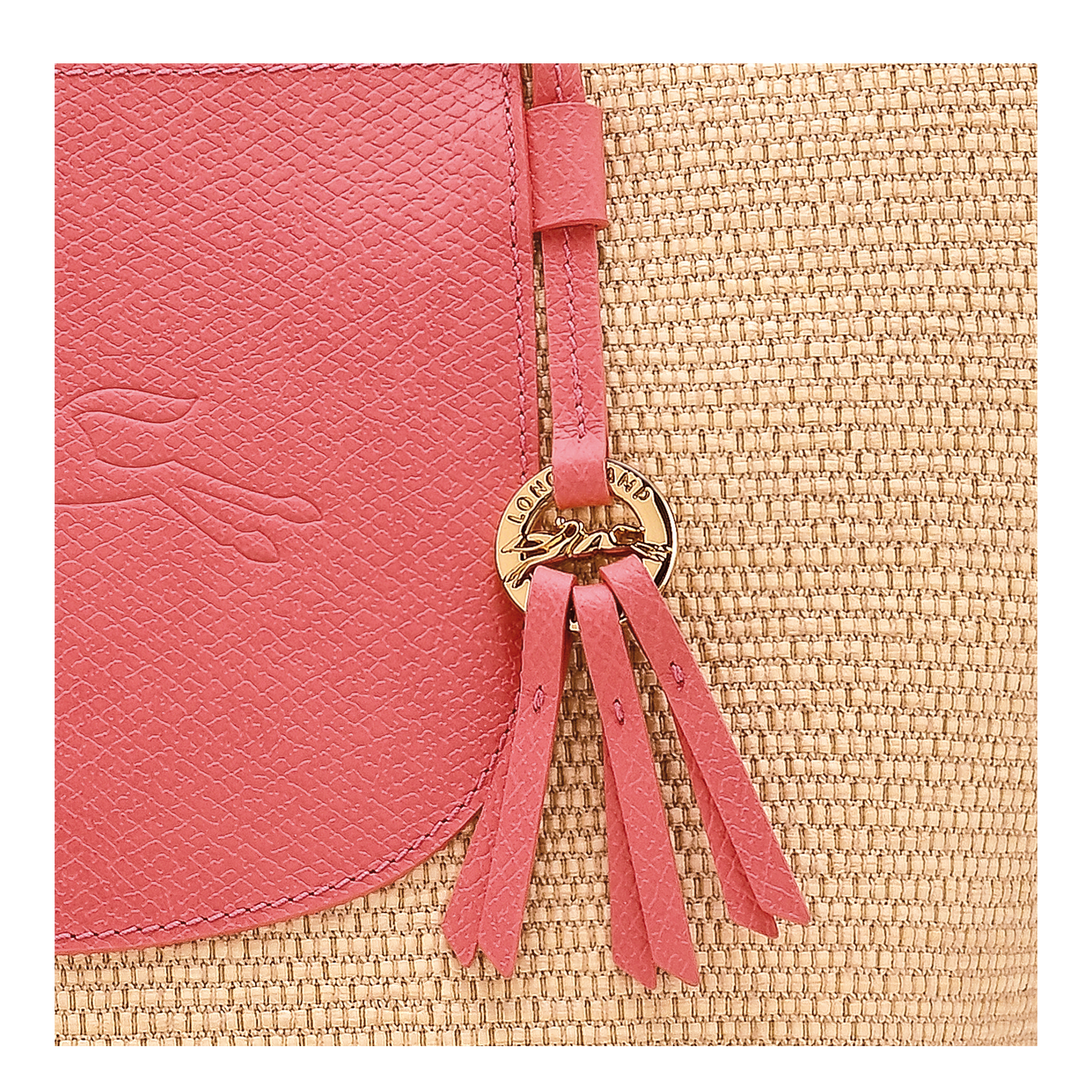Basket bag L, Blush - View 5 of
5 - zoom in Le Pliage Collection Basket bag L, Blush