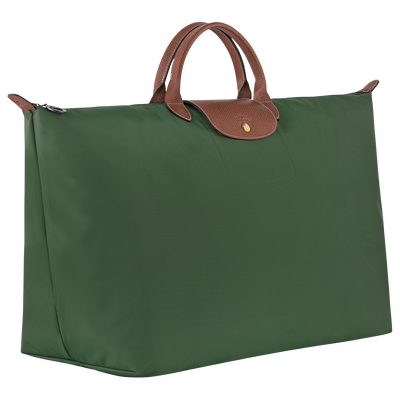 Le Pliage Original XL Travel bag , British Green - Recycled canvas