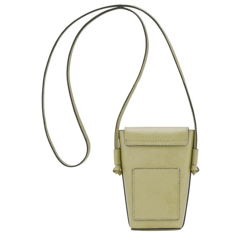 &Eacute;pure Phone case with leather lace , Almond Green - Leather  - View 4 of  5