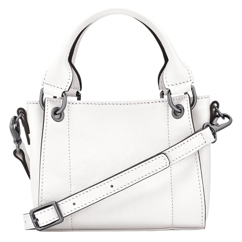 Longchamp 3D XS Handbag , White - Leather  - View 4 of  5