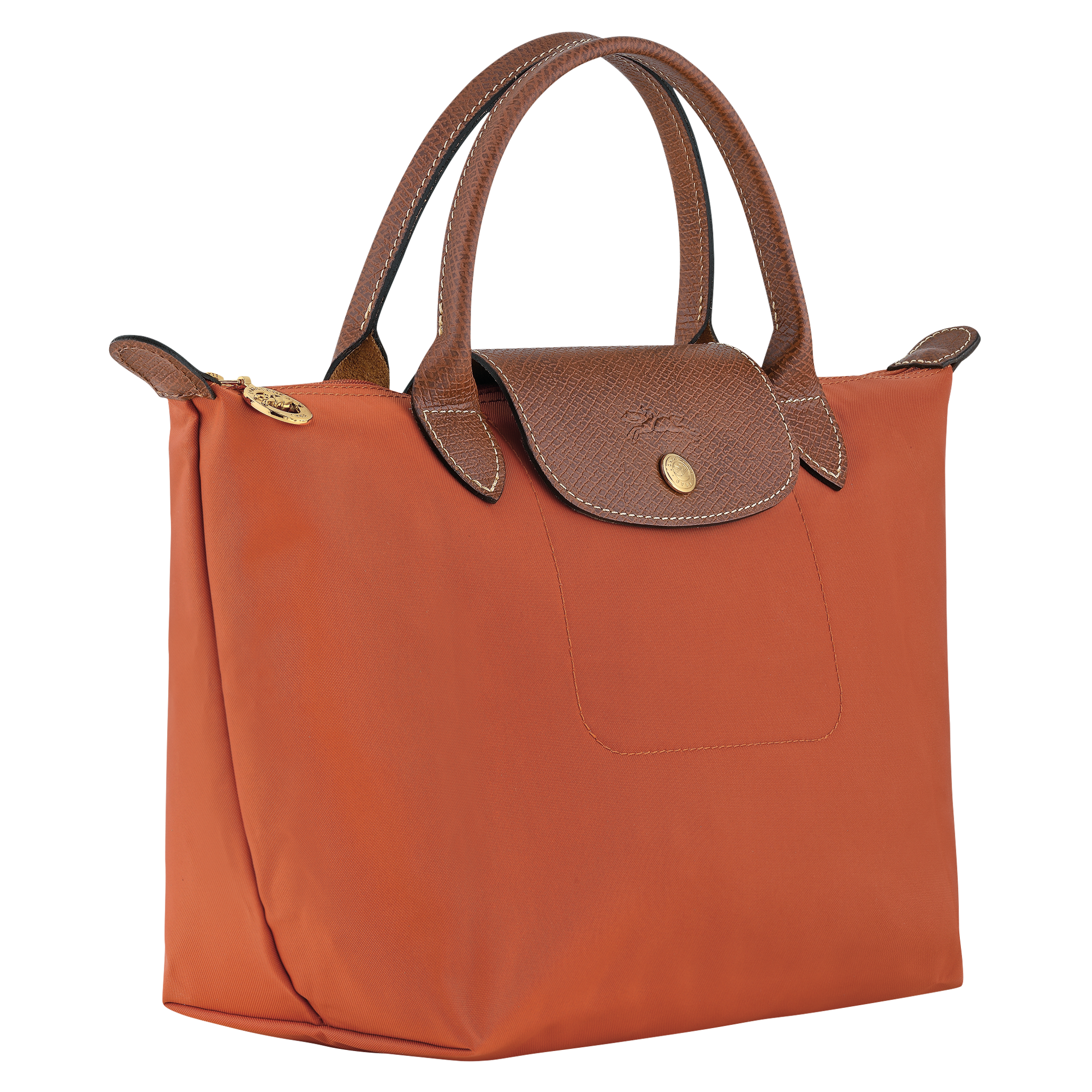 Handbag S, Brick - View 3 of
7 - zoom in Le Pliage Original Handbag S, Brick