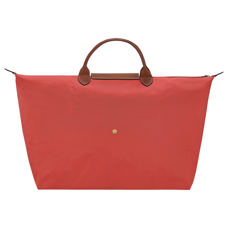 Le Pliage Original L Travel bag , Tomato - Recycled canvas  - View 4 of  7