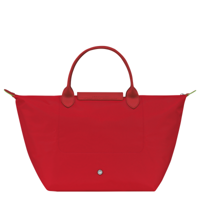 Le Pliage Green Handbag M, Tomato