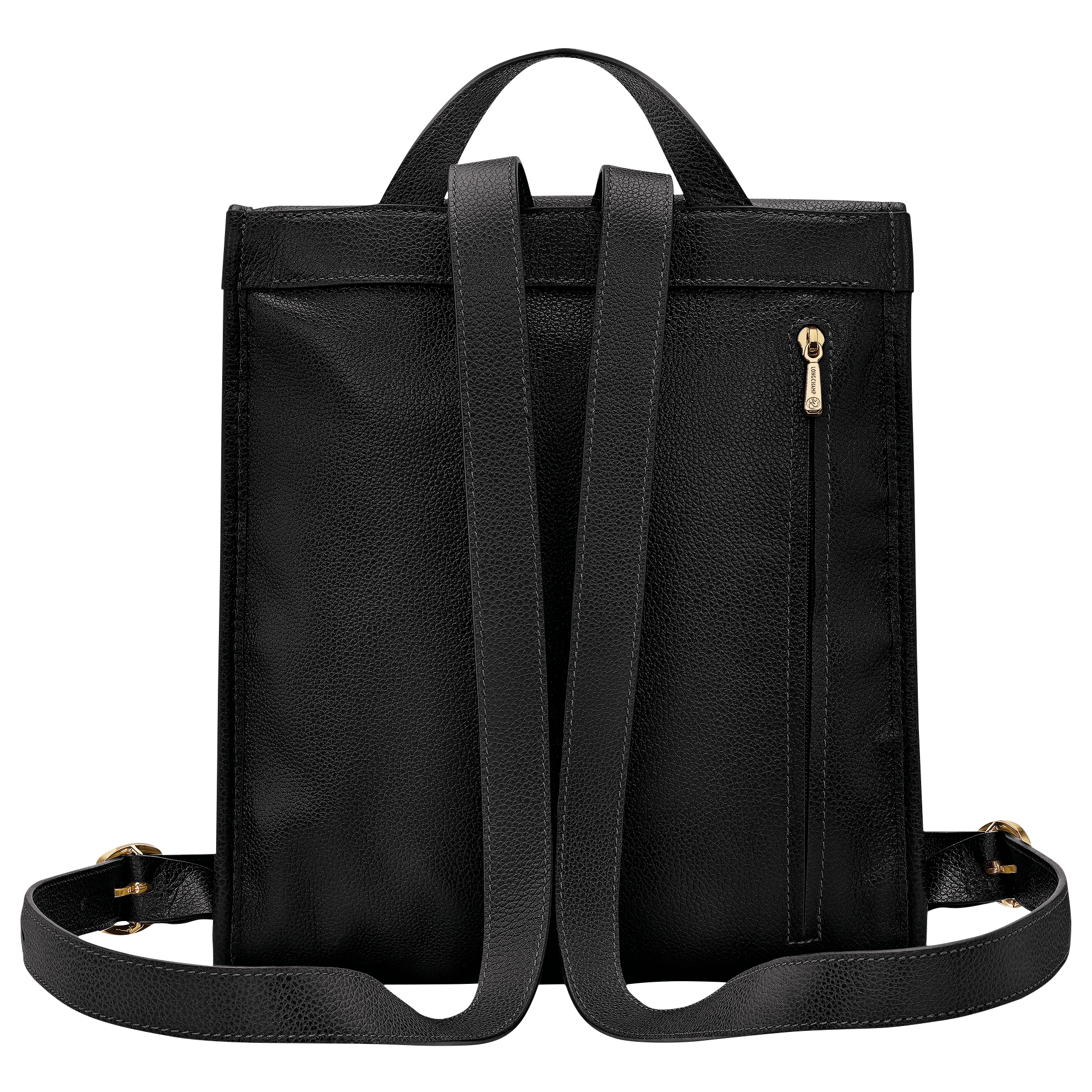 Le Foulonn&eacute; Backpack M, Black