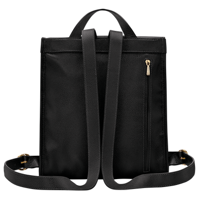 Le Foulonn&eacute; Backpack M, Black