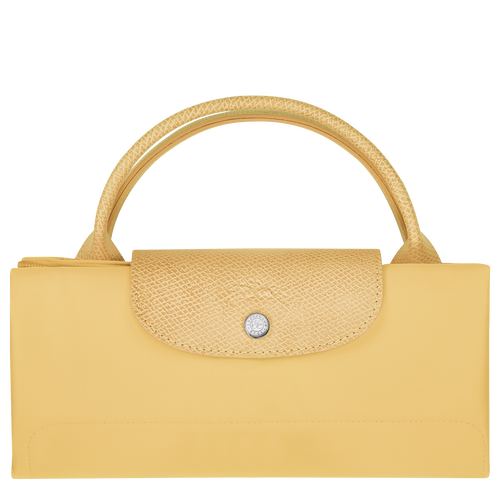Le Pliage Green M Travel bag , Wheat - Recycled canvas - View 5 of  5