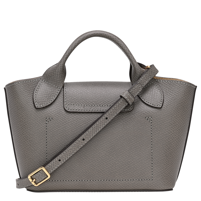 Épure XS Tote bag , Turtledove - Leather  - View 4 of  6