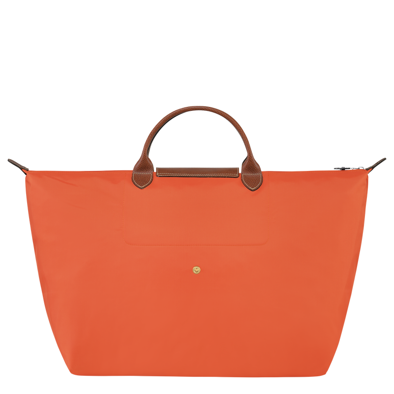Le Pliage Original S Travel bag , Orange - Recycled canvas  - View 4 of  7