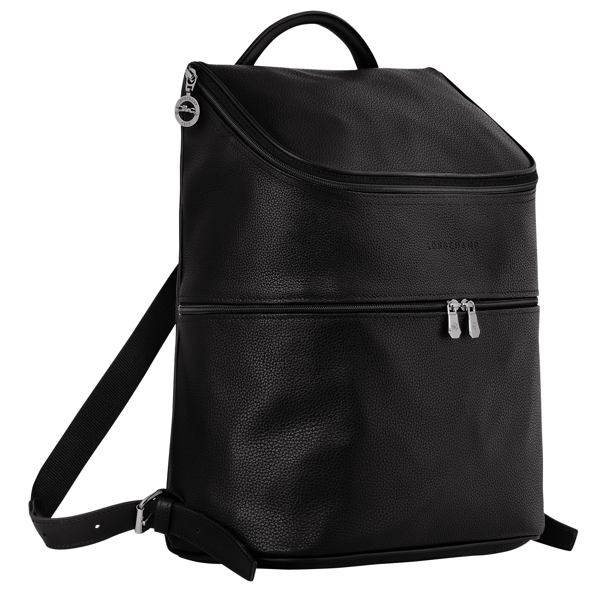 Le Foulonn&eacute; Backpack, Black