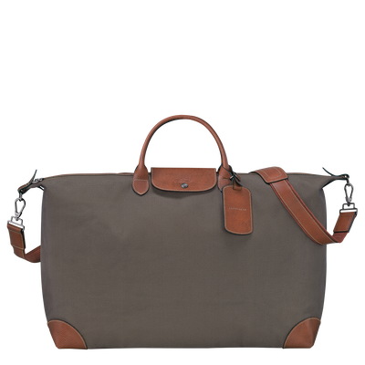 Boxford XL Travel bag , Brown - Recycled canvas
