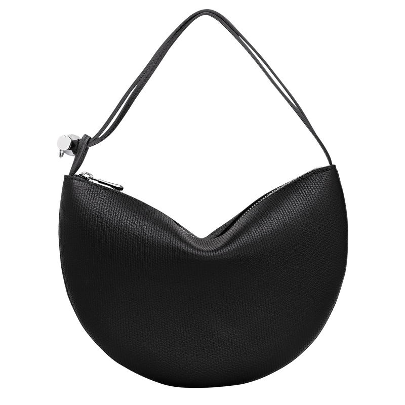 Le Roseau S Clutch , Black - Leather  - View 1 of  6