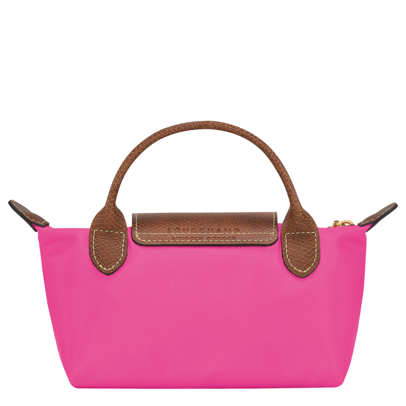 Le Pliage Original Pouch with handle Candy Recycled canvas
