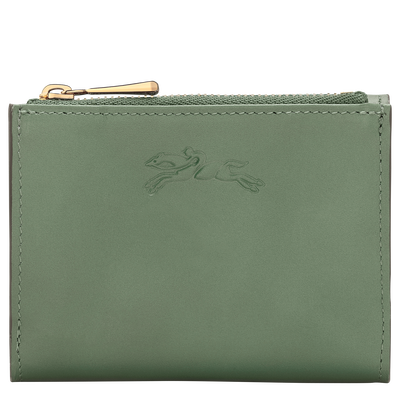 Épure Compact wallet , Oregano - Leather