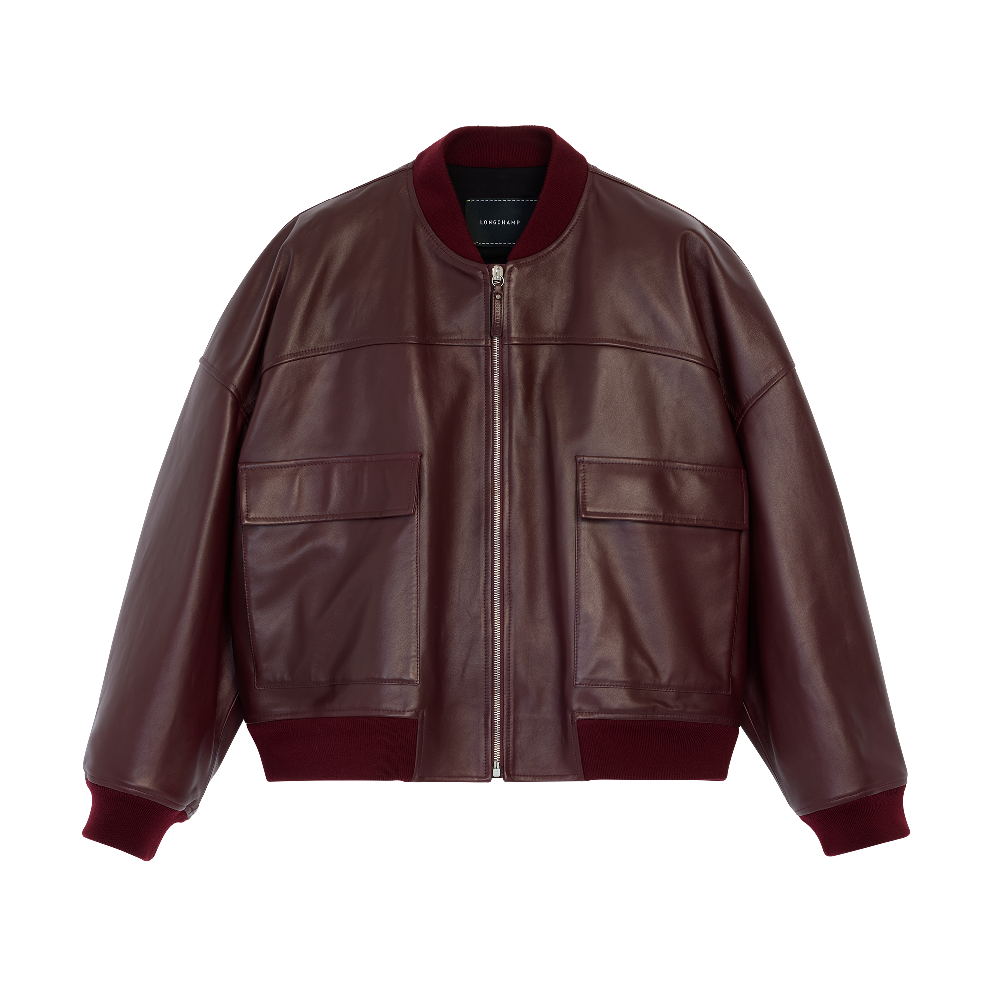 null Jacket, Burgundy
