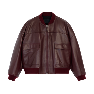 null Jacket, Burgundy