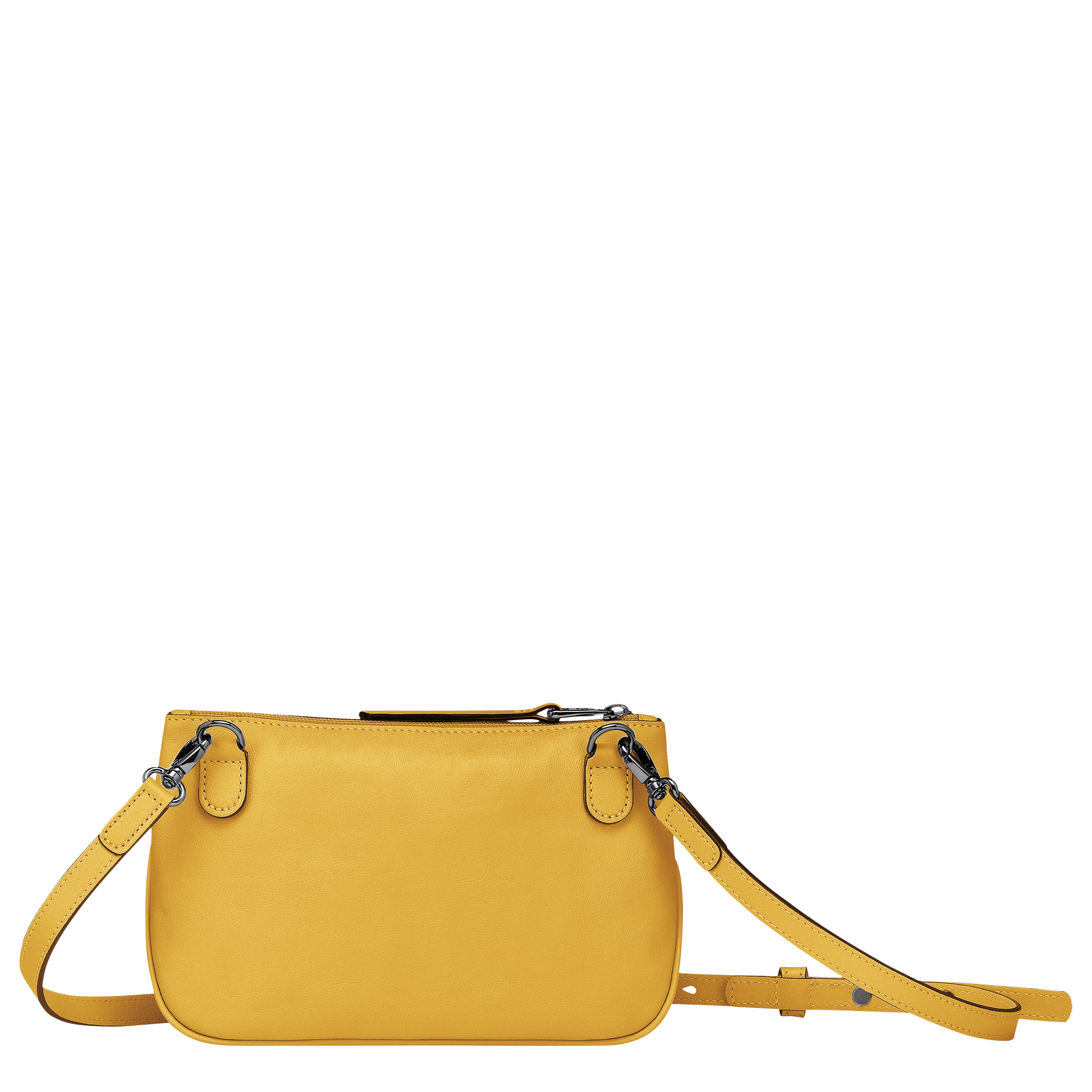 Yellow leather crossbody clearance