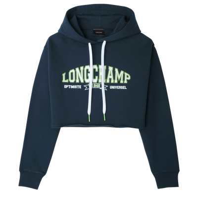 Hoodie , Navy - Jersey