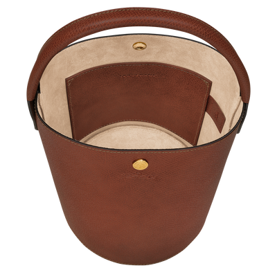 Épure Bucket bag S, Brown