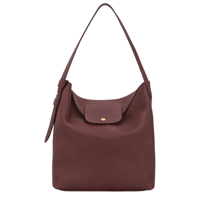 Le Cadence L Shoulder bag , Burgundy - Leather