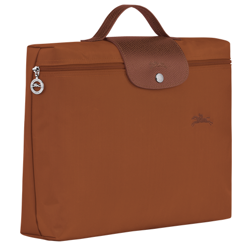 Le Pliage Green S Briefcase , Cognac - Recycled canvas - View 3 of  7