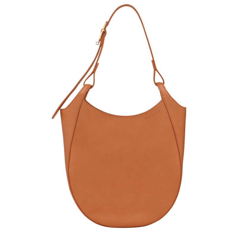 Le Foulonn&eacute; L Hobo bag , Amber - Leather  - View 1 of  6