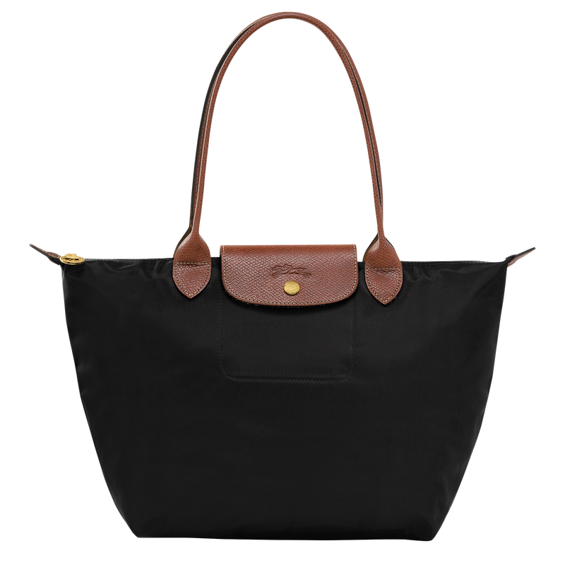 Le Pliage Original M Tote bag Black - Recycled canvas | Longchamp TH