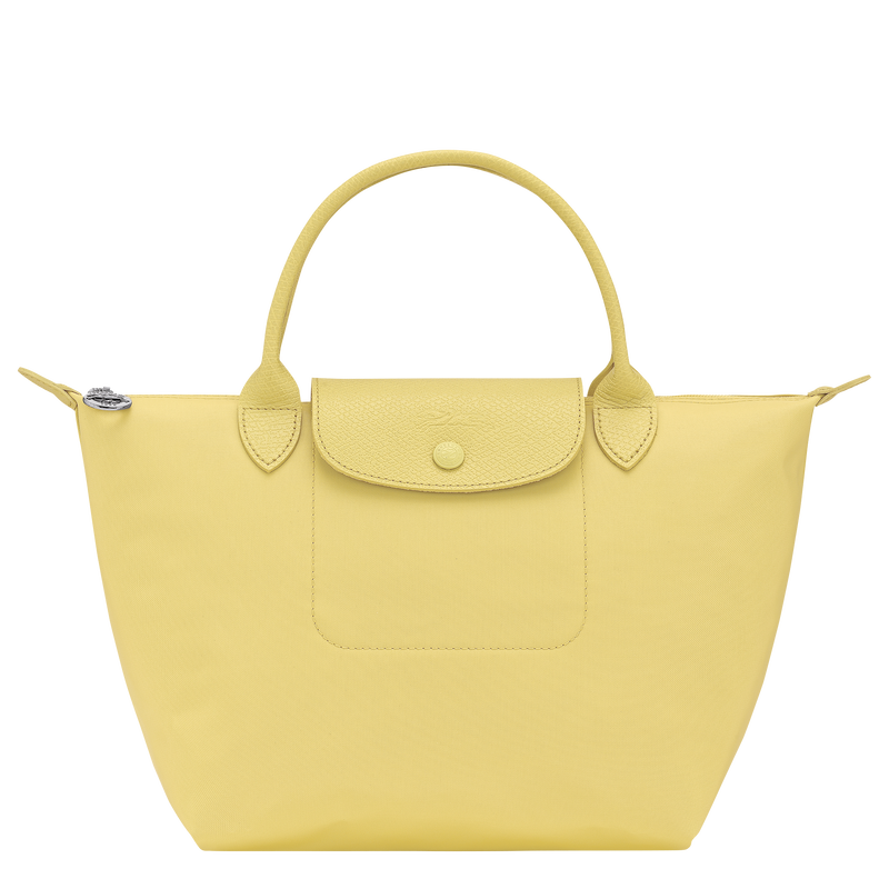 Le Pliage One S Handbag , Lime - Recycled canvas  - View 1 of  6