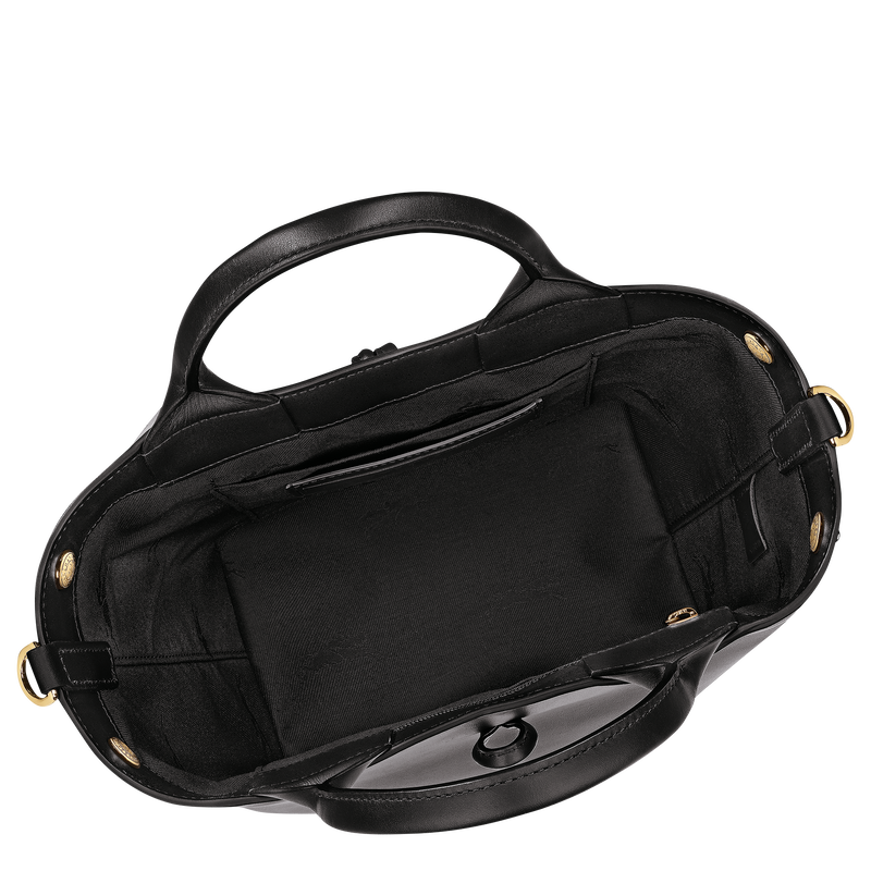 Le Roseau S Handbag , Black - Leather  - View 6 of  7