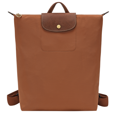 Le Pliage Original M Backpack , Cognac - Recycled canvas