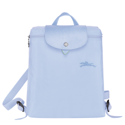 Le Pliage Green M Backpack , Sky Blue - Recycled canvas