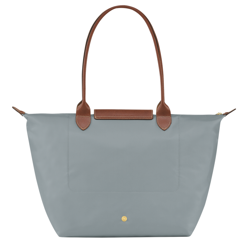 Le Pliage Original L Tote bag , Steel - Recycled canvas  - View 4 of  7