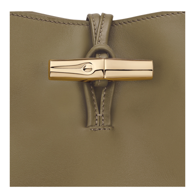 Le Roseau Hobo bag M, Olive