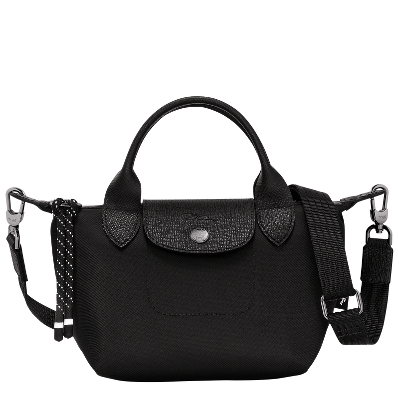 Le Pliage Energy XS Handbag , Black - Recycled canvas  - View 1 of  7