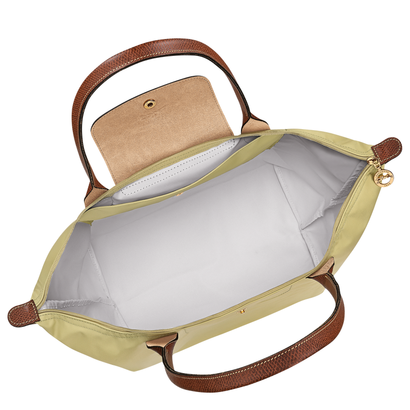 Le Pliage Original L Tote bag , Pistachio - Recycled canvas  - View 4 of  6
